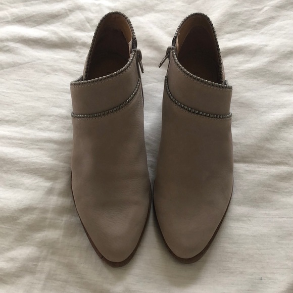 Lucky Brand Gray/Taupe Booties - Picture 6 of 6